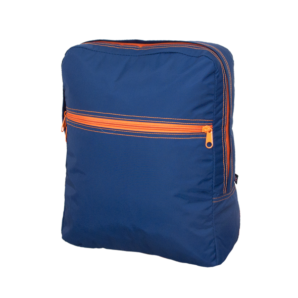 Navy Orange Backpack