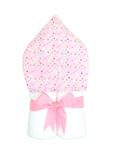 Multi Dot Towel - Pink