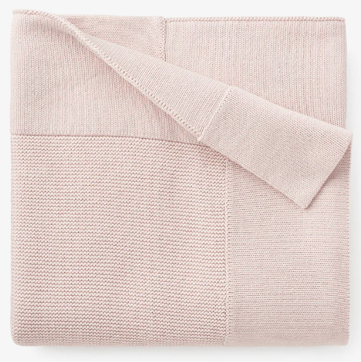 Pink Knit Blanket