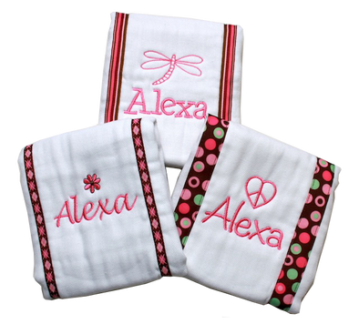 Burp Cloth Bundle of 3