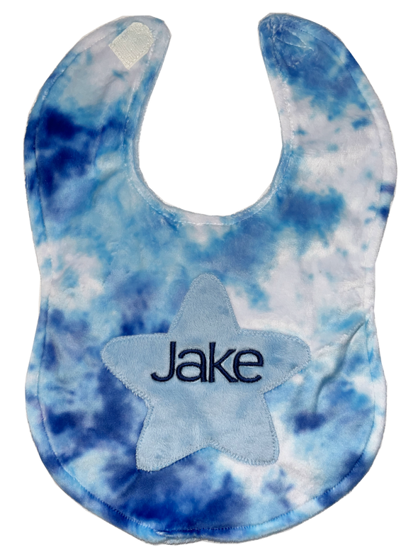 Blue Tie Dye Star