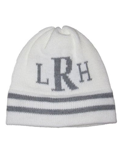 Classic Stripes & Monogram Hat