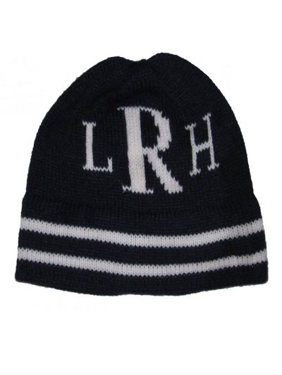 Classic Stripes & Monogram Hat