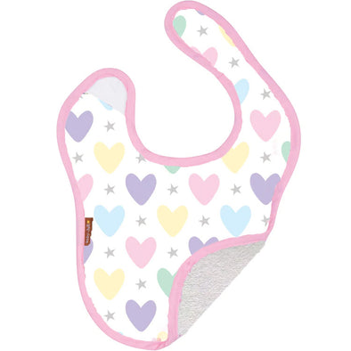 Hearts and Stars Bib