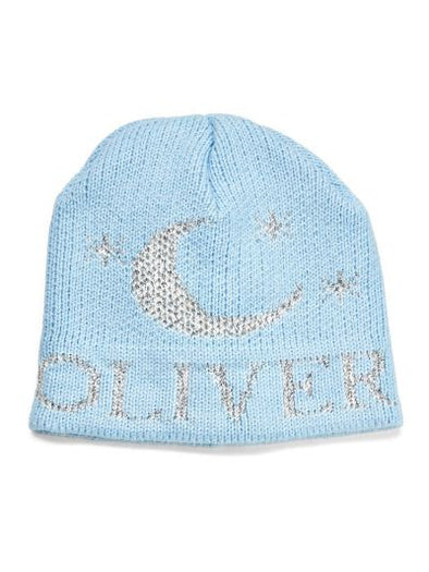 Metallic Moon and Stars Hat