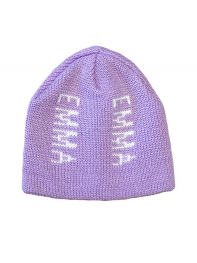 Vertical Double Name Hat